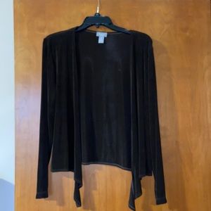 Chicos chocolate brown jacket